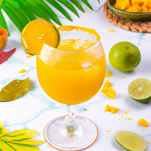 Tropical Breeze Mango Mocktail Recipe