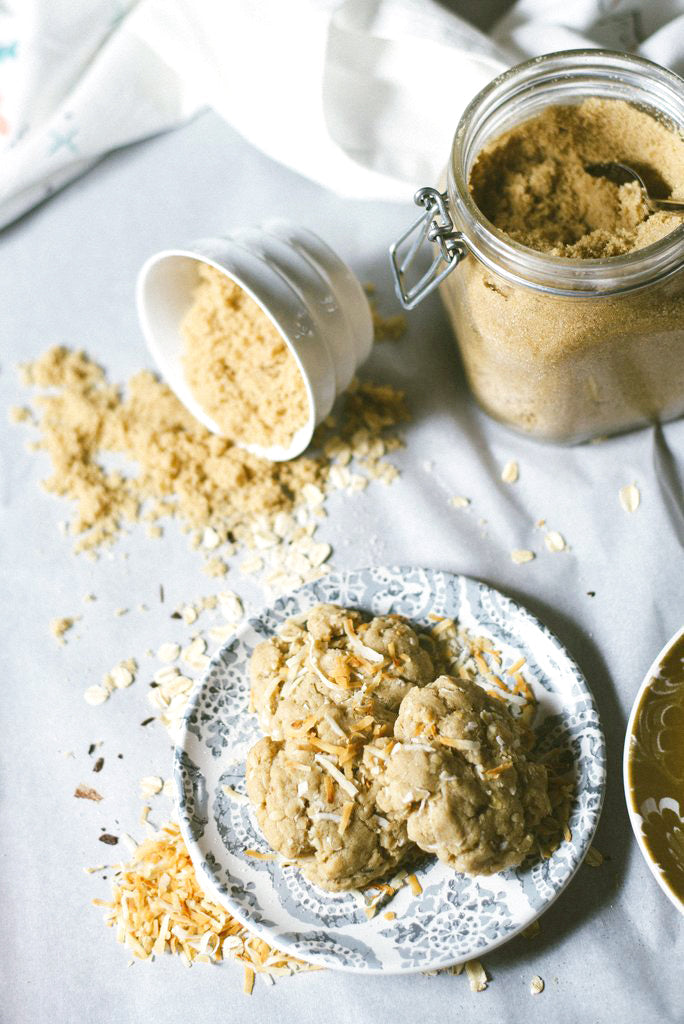 Taste of Paradise - Coconut, oatmeal, cinnamon vegan cookie